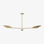 Afbeelding laden in galerijweergave, Lutal bronzen kroonluchter - modern ontwerp met monochromatische afwerking