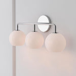 Load image into Gallery viewer, Selvion Artistic Globe Sconce Light - Handcrafted Glass Sculptural Wall Fixture
