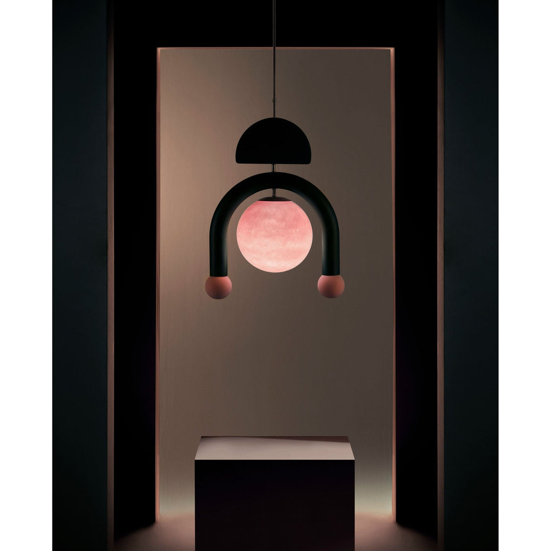Lampa wisząca Eirene ze szkła