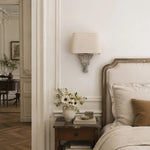 Carica l'immagine nella visualizzazione Galleria, Rustic French Fabric Wall Lamp