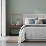 Bild in der Galerieansicht laden, Zorv Schreibtischlampe – Zeitlose Metall-Schreibtischlampe mit Touch-Schalter für Arbeitszimmer oder Wohnzimmer