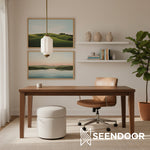 Load image into Gallery viewer, Eloise Vintage Glass Chandelier - Milk Glass Home Accent
