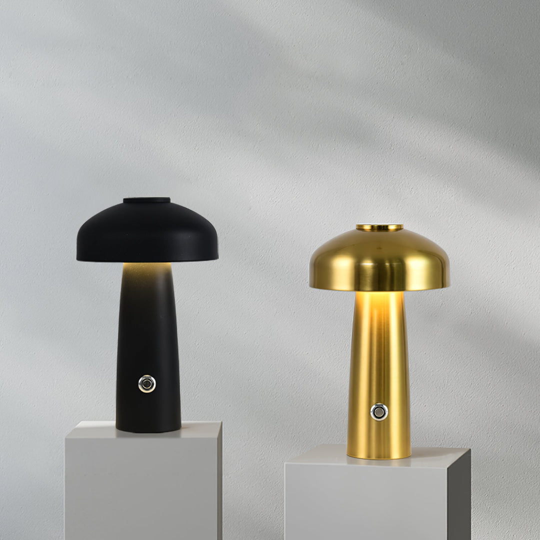 Lampada da tavolo Leon Mushroom (batteria integrata)