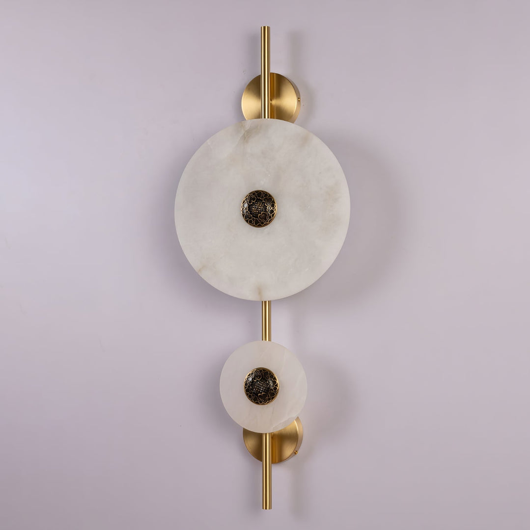 Alabaster Eclipse Wandleuchte