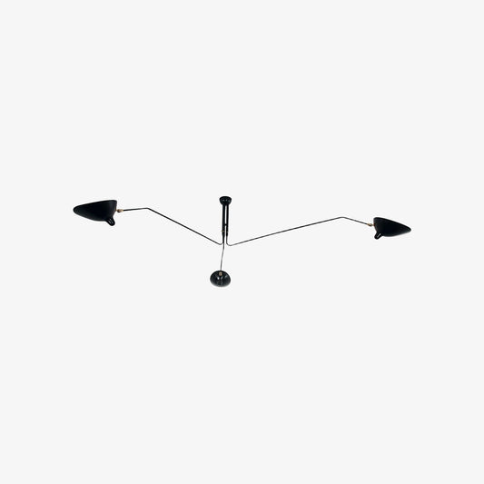 Lampe de plafond Arclume Arc – Design sculptural avec bras réglables pour espaces modernes N43