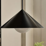 Load image into Gallery viewer, Brivana Adjustable Pendant – Cone Shade Light for Kitchen or Dining

