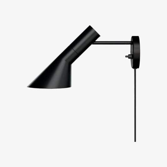 Alojorin Adjustable Wall Sconce with Sculptural Shade - Modern Metal Wall Lamp for Bedroom and Office N03