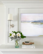 Load image into Gallery viewer, Averin Sleek Minimalist Fabric Wall Sconce for Bedroom &amp; Living Spaces
