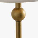 Load image into Gallery viewer, Serena Iron Table Lamp – Clean Lines and a Soft Linen Shade for Home Office or Bedside