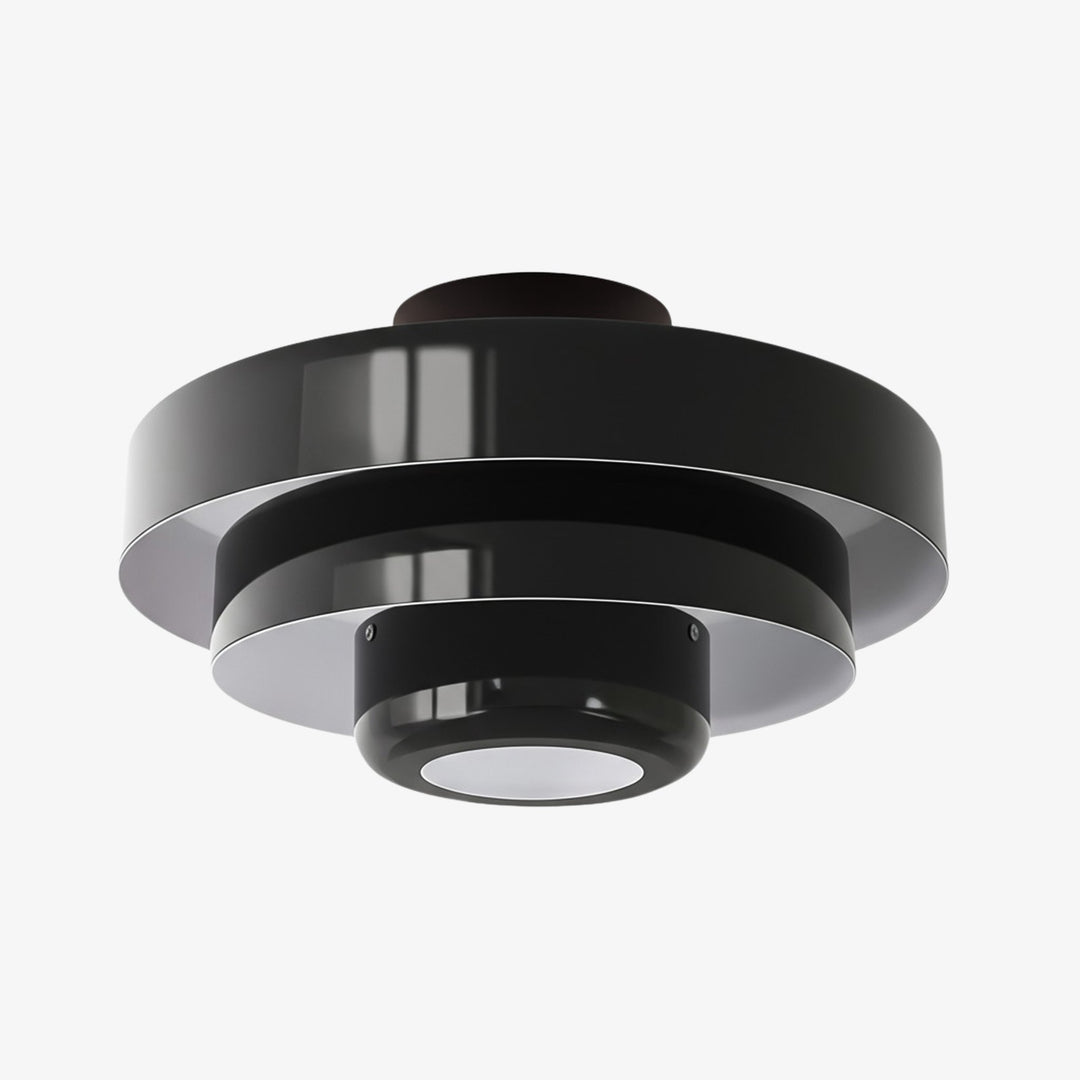 Veleora Bauhaus Drievoudige Kleurrijke Ronde Macaron Plafondlamp - Modern Metalen Ontwerp voor Woonkamers