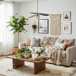 Afbeelding laden in galerijweergave, Tynora hanglamp - modern met metalen afwerkingen en glas