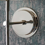 Afbeelding laden in galerijweergave, Cremaris metalen wandlamp met stoffen kap - tijdloze wandlamp voor binnenverlichting