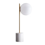 Load image into Gallery viewer, Sphere Alessora Table Lamp - Modern Marble Metal Desk Light
