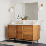 Load image into Gallery viewer, Rivrona Ribbed Glass Wall Sconce - Elegant Modern Lighting for Hallway &amp; Bedroom
