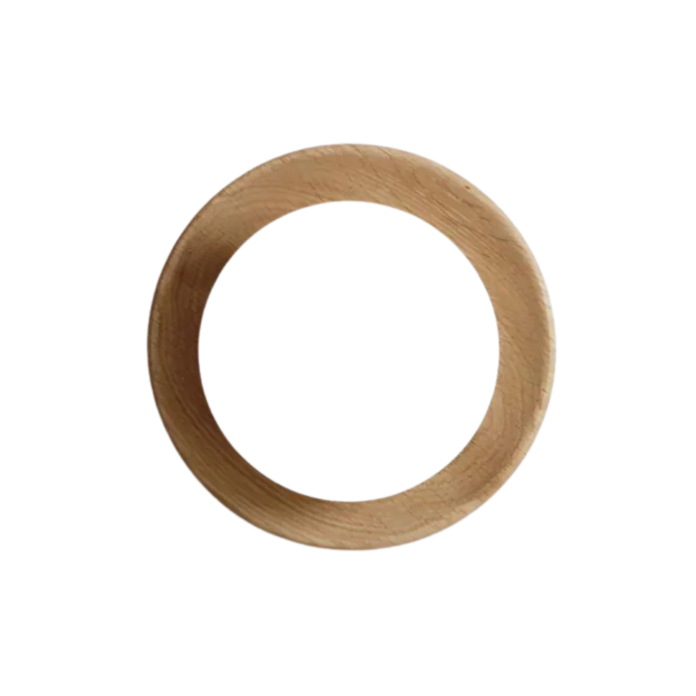 Lampada da parete LED minimalista in legno naturale nordico