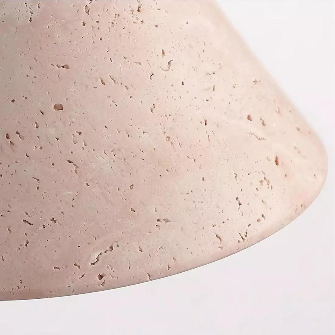 Travira Wandlamp Natuurlijke Travertijn Textuur Accent – Moderne Wandlamp voor Gangen en Badkamers