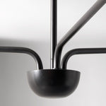 Afbeelding laden in galerijweergave, Lutal bronzen kroonluchter - modern ontwerp met monochromatische afwerking