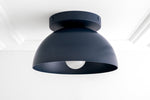 Load image into Gallery viewer, Metio Multi-Color Dome Flush Mount Ceiling Light Contemporary for Dining Area &amp; Entry
