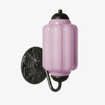 Load image into Gallery viewer, Eloise Brass Wall Sconce – Elegant Milk Glass Vintage Lighting
