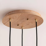 Load image into Gallery viewer, Nordic Hemp Rope Glass Pendant Light