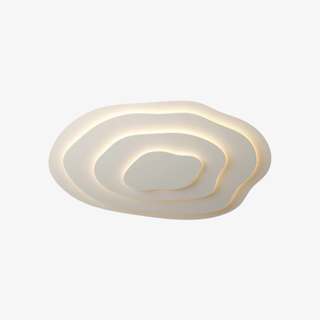 Aeris Mimir Wellenförmige Acryl-Deckenleuchte – Moderne minimalistische Aufbauleuchte für Wohnzimmer & Schlafzimmer