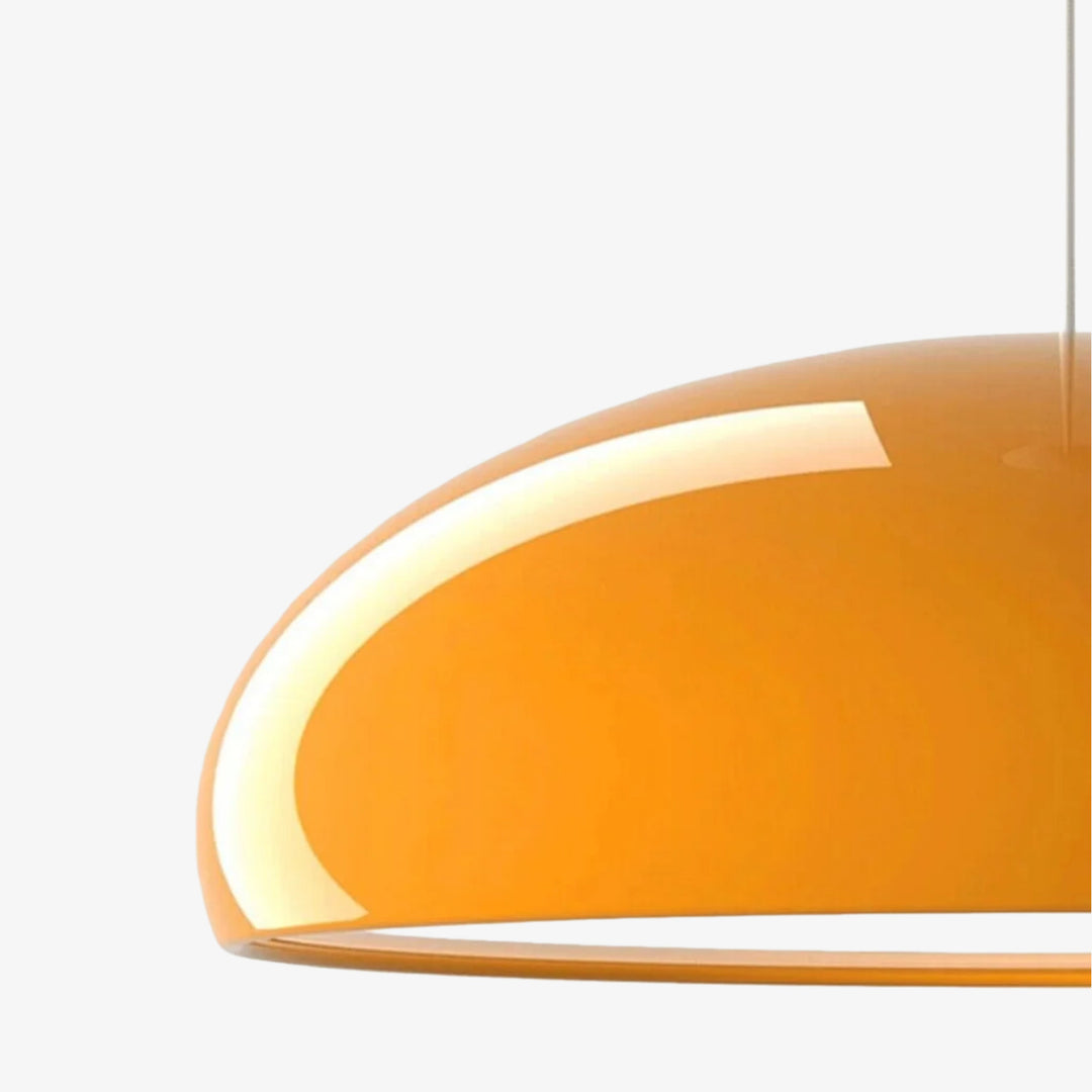 Haelen Bunte Nordische Schalenförmige Pendelleuchte - Moderner und Stilvoller Metallschirm Geeignet für Esszimmer und Küchen