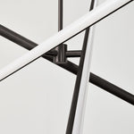Load image into Gallery viewer, Voro Minimalist Chrome Light Rods - LED Semi-Flush Mount Ceiling Light

