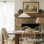 Load image into Gallery viewer, Aurenza Modern Farmhouse Pendant Light - Adjustable Shade for Warm Ambiance
