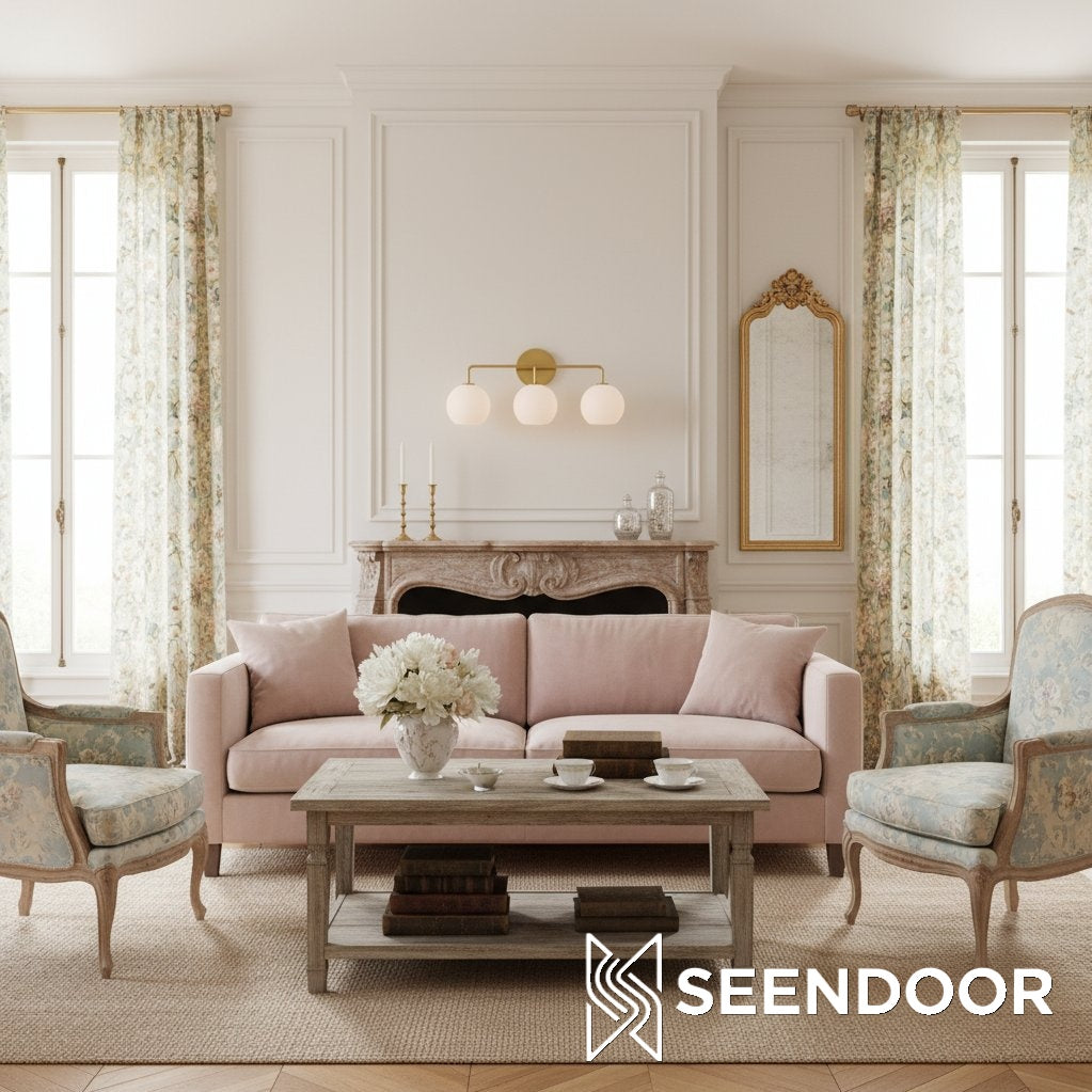 Selvion Curved Arm Globe – Modern Wall Sconce for Bathroom & Bedroom