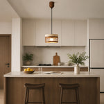 Cargar imagen en el visor de la Galería, Vintage Travertine Metal Pendant Lamp for Dining Room