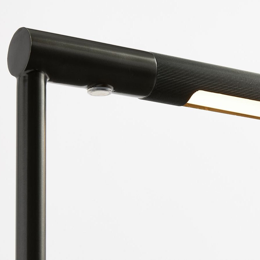 Zorv Schreibtischlampe – Zeitlose Metall-Schreibtischlampe mit Touch-Schalter für Arbeitszimmer oder Wohnzimmer