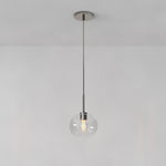 Load image into Gallery viewer, Selvion Sculptural Globe Pendant Light - Modern Glass Pendant Lamp - Sleek Design
