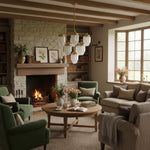 Load image into Gallery viewer, Tierlux Glass Multi-Tiered Glass Modern Pendant for Living &amp; Dining
