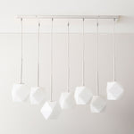 Load image into Gallery viewer, Talvior Luminous Geometric 7-Light Faceted Glass Chandelier
