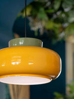 Load image into Gallery viewer, Fiesta Colorful Bowl Shaped Nordic Ceramic Pendant Lamp
