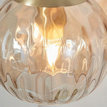 Afbeelding laden in galerijweergave, Tracian messing gestructureerde glazen wandlamp – moderne klassieke wandkandelaar voor interieur en gangen