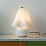 Load image into Gallery viewer, Bellina Decorative Table Lamp - Sculptural Bell Flower Shape
