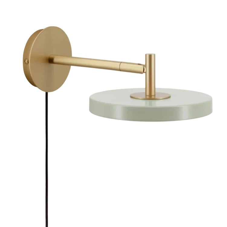 Astris Slim Profile Wall Lamp - Adjustable Modern Wall Mounted Light for Bedroom Living Room or Study