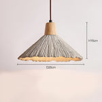 Cargar imagen en el visor de la Galería, Lámpara colgante LED retro crema estilo Wabi-Sabi