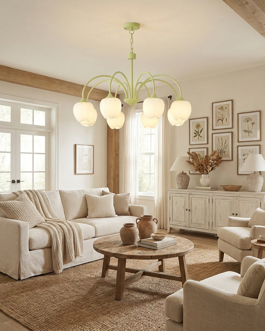 Lampadario Tulip Matcha