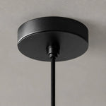 Cargar imagen en el visor de la Galería, Grey Stone Pendant Light with Paper Diffuser