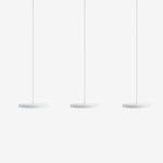 Load image into Gallery viewer, Evanos Disc Design Pendant Light – Sculptural Iron Disc Style for Modern Dining Room