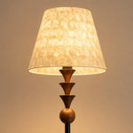 Load image into Gallery viewer, Micahell Modern Floor Lamp – Cascading Shell Shade Standing Lamp for Bedroom