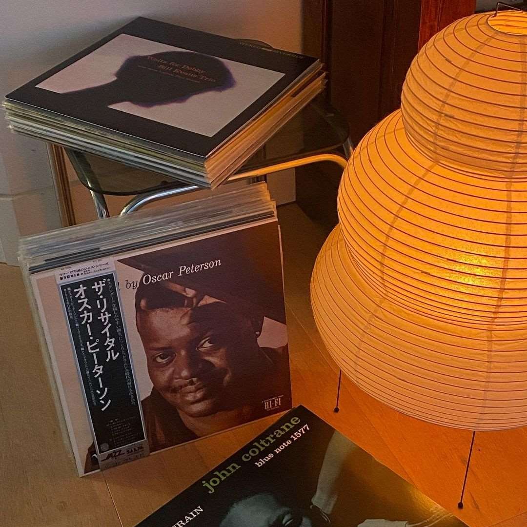 Japanische Wabi Sabi weiße Reispapier Tischlampe