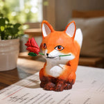 Carica l'immagine nella visualizzazione Galleria, fox-holding-rose-lifestyle