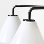 Load image into Gallery viewer, Conica Sculptural 5-Light Cone Chandelier - Modern Glass Lighting for Home
