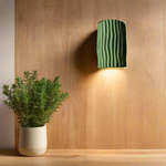 Cargar imagen en el visor de la Galería, Luz de Pared de Resina Japandi Curva Claridad