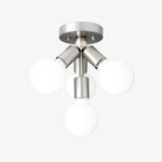 Load image into Gallery viewer, Glorica Glass Flush Mount Light - Globe Ceiling Fixture Modern
