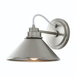 Load image into Gallery viewer, Aurenza Sconce – Farmhouse Wall Light with Metal Accents for Cozy Spaces
