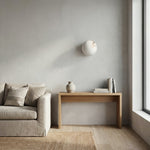 Load image into Gallery viewer, OrbisMuse Elegant Natural Stone Globe Wall Sconce - Minimalist Light for Hallways